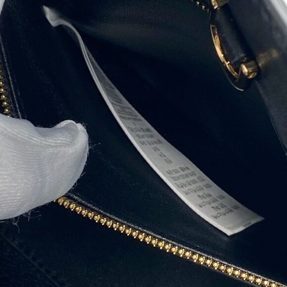 Burberry Black Mini Frances TB Plaque Tote Bag - Picture 13 of 16